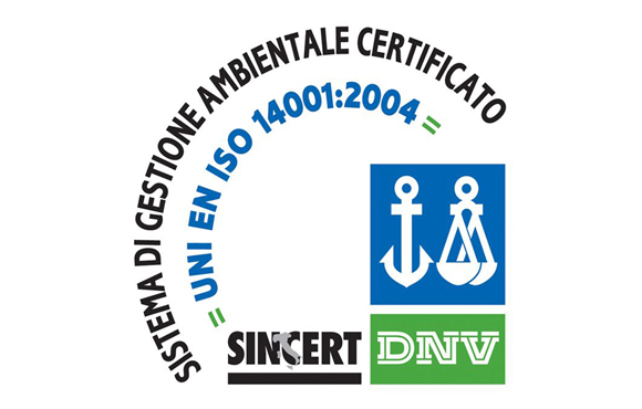 I prodotti Travi Sud sono certificate ISO 14001:2004